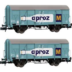 Arnold HN6683 2dílný N naložený nákladní vagon K4 „APROZ“ na SBB