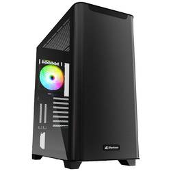 Sharkoon Sharkoon M30 RGB - Mid tower - E-ATX - Seitenteil mit Fenster (gehärtetes Glas) Full Tower PC skříň černá