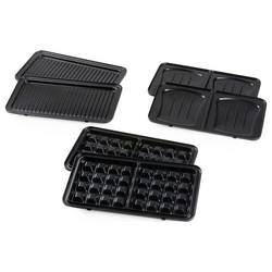 DOMO SANDWICH-WAFFEL-GRILL 3-IN-1 INKY BLACK toustovač černá