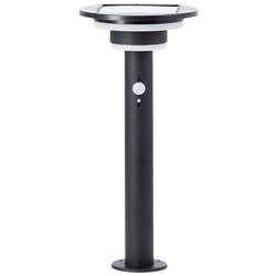 Brilliant G40406/06 Garvina venkovní solární stojanové světlo s PIR senzorem LED modul pevně vestavěné LED 3 W černá