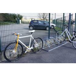 VISO VELO 52 stojan na jízdní kola Počet parkovacích míst=10 ocel stříbrná
