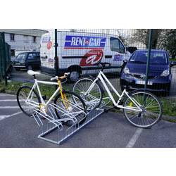 VISO VELO 52 stojan na jízdní kola Počet parkovacích míst=10 ocel stříbrná