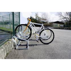VISO VELO 52 stojan na jízdní kola Počet parkovacích míst=10 ocel stříbrná