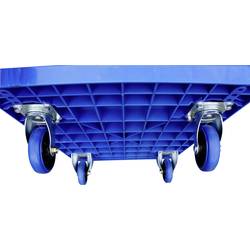 VISO SERVANTE300 servírovací vozík plast Zatížení (max.): 150 kg modrá, stříbrná