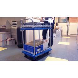 VISO SERVANTE300 servírovací vozík plast Zatížení (max.): 150 kg modrá, stříbrná