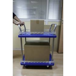 VISO SERVANTE300 servírovací vozík plast Zatížení (max.): 150 kg modrá, stříbrná