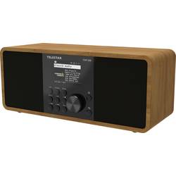Telestar TOP 250 Holz 5701250 internetové přenosné rádio, DAB+, internetové, FM, Wi-Fi, USB, FM, internet, DAB+, Bluetooth, dřevo