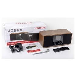 Telestar TOP 250 Holz 5701250 internetové přenosné rádio, DAB+, internetové, FM, Wi-Fi, USB, FM, internet, DAB+, Bluetooth, dřevo
