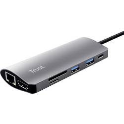 Trust USB-C® dokovací stanice DALYX 7-IN-1 USB-C ADAPTER Vhodné pro značky (dokovací stanice pro notebook): univerzální