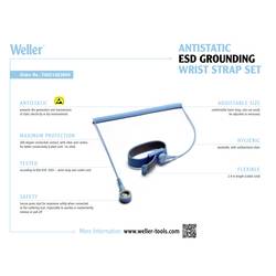 Weller ESD náramek modrá