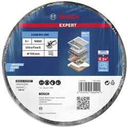 Bosch Accessories 2608901390 Kotouč z netkaných textilií EXPERT N880 pro excentrickou brusku, 150 mm, jemný, 5 ks 150 mm 5 ks