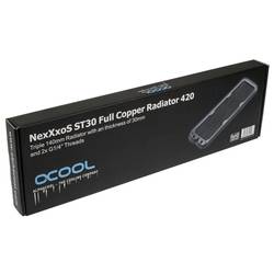 Alphacool Alphacool NexXxoS ST30 Full Copper 420mm Radiator vodní chladič PC