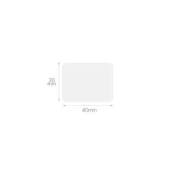 NIIMBOT etikety (role) 40 x 30 mm transparentní 230 ks A2G88318801 univerzální etikety