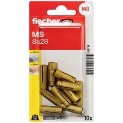 Fischer 532738 MS 8 x 28 K NV mosazná hmoždinka 28 mm 1 sada