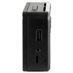 Telestar TELESTAR TOP 100 Schwarz 5700100 Akumulátorové rádio, DAB+, FM, Bluetooth, USB, s USB nabíječkou, s akumulátorem, funkce alarmu, černá