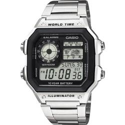 Casio Quartz náramkové hodinky AE-1200WHD-1AVEF (š x v x h) 42.1 x 45 x 12.5 mm Materiál pouzdra=Rezinát materiál řemínku=nerezová ocel
