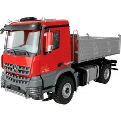 Amewi 22691 Mercedes-Benz Arocs Muldenkipper 4x4 rot 1:14 elektrický RC model nákladního automobilu RtR