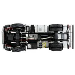 Amewi 22691 Mercedes-Benz Arocs Muldenkipper 4x4 rot 1:14 elektrický RC model nákladního automobilu RtR