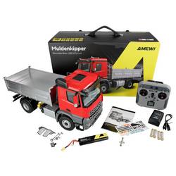Amewi 22691 Mercedes-Benz Arocs Muldenkipper 4x4 rot 1:14 elektrický RC model nákladního automobilu RtR