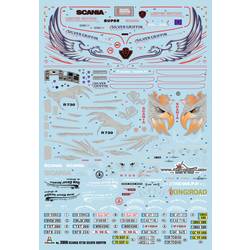 Italeri 3906 Scania R730 Streamline 4x2 model tahače, stavebnice 1:24