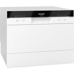 Bomann TSG 7405 stolní myčka 550 mm Energetická třída (EEK2021): D (A - G) nastojato bílá