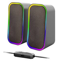 SpeedLink TOKEN PC reproduktory Bluetooth®, kabelový 6 W černá, RGB