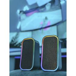 SpeedLink TOKEN PC reproduktory Bluetooth®, kabelový 6 W černá, RGB