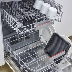 Severin 2360 raclette gril nepřilnavý povlak, 4 pánve, funkce grilování, indikátor černá