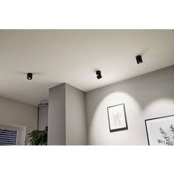 Paulmann 93371 Spircle LED osvětlení na stěnu/strop LED pevně vestavěné LED 8 W černá (matná)