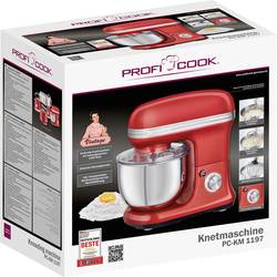 Profi Cook PC-KM 1197 rot kuchyňský robot 1200 W červená