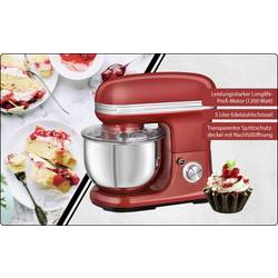 Profi Cook PC-KM 1197 rot kuchyňský robot 1200 W červená