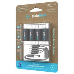 Paleblue speciální akumulátor CR 123 Li-Ion 3 V 860 mAh 4 ks