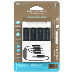 Paleblue speciální akumulátor CR 123 Li-Ion 3 V 860 mAh 4 ks
