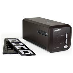Plustek OpticFilm 8300i SE filmový skener, skener diapozitivů Funkce odstranění prachu a škrábanců: Software Infračervené dálkové ovládání, LED osvětlení