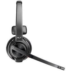 HP Poly Savi 8210 Monaural DECT Headset otevřená (On Ear) DECT mono černá regulace hlasitosti, Vypnutí zvuku mikrofonu