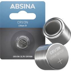 Absina knoflíkový článek CR 1/3 N 3 V 1 ks lithiová
