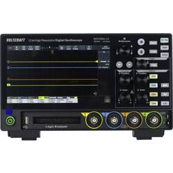 VOLTCRAFT DOV2504 LA digitální osciloskop 250 MHz, 4kanálový, 1.25 GSa/s, 100 Mpts, 12 Bit, s pamětí (DSO), logický analyzátor, 1 ks, VC-16753955