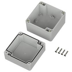 TRU COMPONENTS 6U07090908119 TC-13865088 Průmyslová skříň 90 x 90 x 75 polykarbonát světle šedá 1 ks