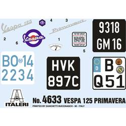 Italeri 4633 Vespa 125 Primavera motocyklový model, stavebnice 1:9