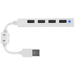 SpeedLink Snappy Slim 4 porty USB 2.0 hub bílá