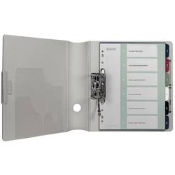 Leitz 1236 Style rejstřík DIN A4 1-6 polypropylen vícebarevná 6 karet extra široké , lze popsat pomocí počítače 1236-00-00