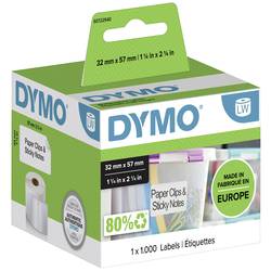 DYMO etikety v roli 11354 S0722540 57 x 32 mm papír bílá 1000 ks trvalé univerzální etikety