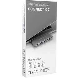 Terratec USB-C® dokovací stanice CONNECT C7 Vhodné pro značky (dokovací stanice pro notebook): univerzální
