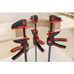 Jednoruční svěrka s otočnou rukojetí EZ360 Bessey EZ360-30 Rozsah roztažení: 195 - 465 mm Délka vyložení:80 mm