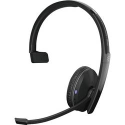 EPOS 1000896 Headset uzavřená (Over Ear) Bluetooth® mono černá Potlačení hluku regulace hlasitosti, Vypnutí zvuku mikrofonu telefon