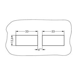 WAGO WAGO GmbH & Co. KG kabelová vývodka černá 20 ks