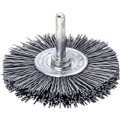 Lessmann Kulatý kartáč D.70 mm dřík 6 mm SIC, brusné štětiny K.320 12mm, 15000 min 417872 417872 1 ks