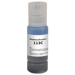 Renkforce Ink refill náhradní Epson 113 kompatibilní azurová 70 ml RF-EINK113C RF-6736460