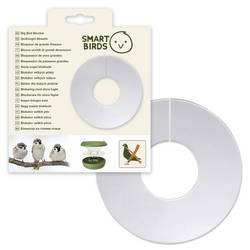 Swissinno Velký odpuzovací kroužek pro krmítko Großvogel-Abwehr Ring für Vogelfutter Silos Davos und Lucerne stříbrná 1 ks 1 860 001K