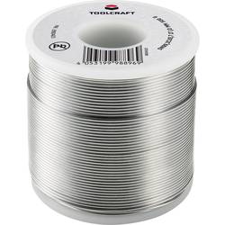 TOOLCRAFT bezolovnatý pájecí cín cívka Sn99,3Cu0,7 ROL1 500 g 1 mm